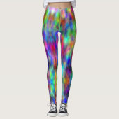 Leggings voor regenboogkleuren Vrouwenoefeningen (Voorkant)