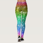 Leggings voor regenbooglitter (Achterkant)