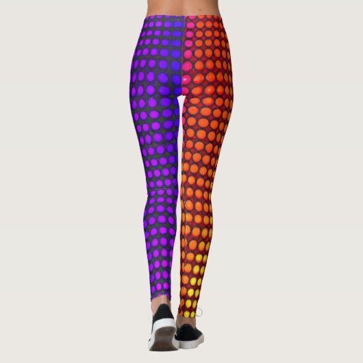 Leggings voor regenbooglittering (Achterkant)