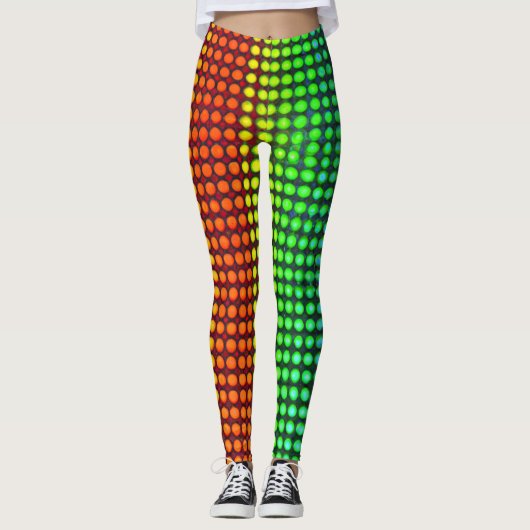 Leggings voor regenbooglittering (Voorkant)