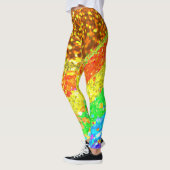 Leggings voor regenbooglittering (Links)