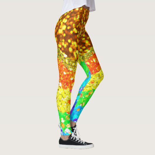 Leggings voor regenbooglittering (Rechts)