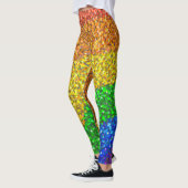 Leggings voor regenbooglittering (Links)