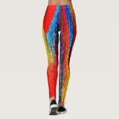Leggings voor regenboogregenboog (Achterkant)