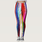 Leggings voor regenboogregenboog (Voorkant)