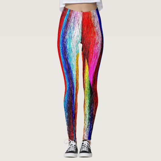 Leggings voor regenboogregenboog (Voorkant)