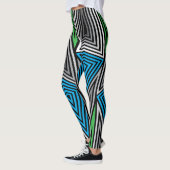 Leggings voor regenboogrex Retro: Retro (Links)
