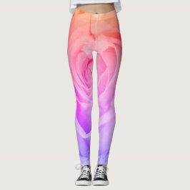 Leggings voor regenboogRoos