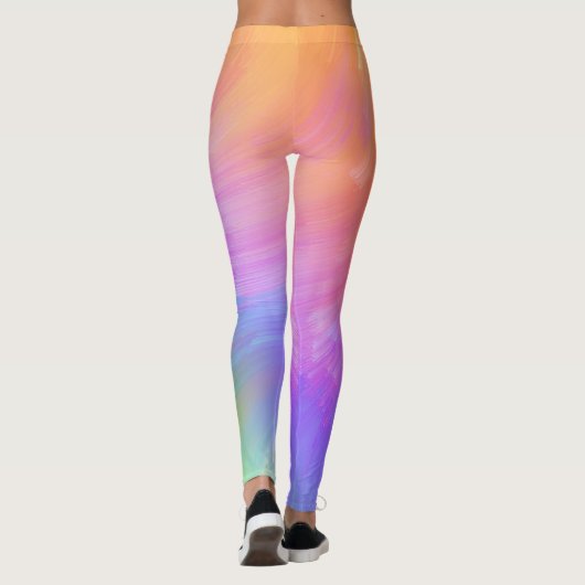 Leggings voor regenboogschil (Achterkant)