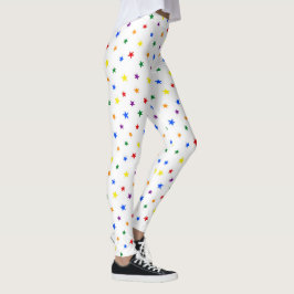 Leggings voor regenboogstaren