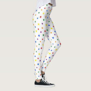 Leggings voor regenboogstaren