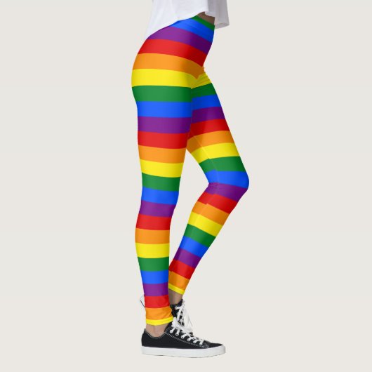 Leggings voor regenboogstripes met geavanceerd des (Rechts)