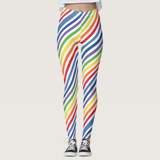 Leggings voor regenboogstrippen (Voorkant)