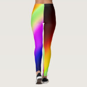 Leggings voor regenboogverlichting Unisex (Achterkant)