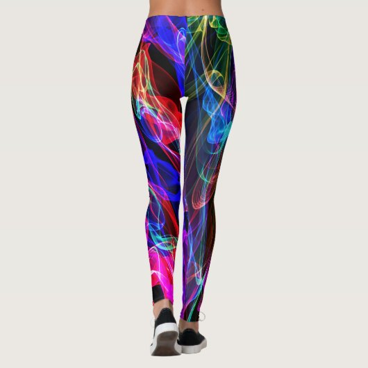 Leggings voor regenboogvlam (Achterkant)