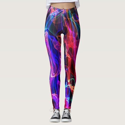 Leggings voor regenboogvlam (Voorkant)