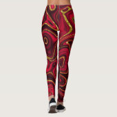 leggings voor rode goudmarmer (Achterkant)