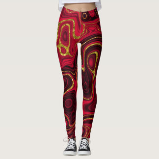 leggings voor rode goudmarmer