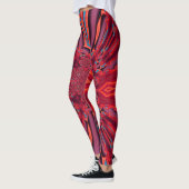 Leggings voor rode ontwerpwervelkolom (Links)