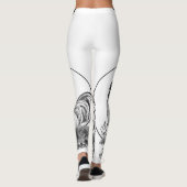 Leggings voor  rooster (Achterkant)