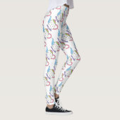 Leggings voor roze blauw pooidop theezetkamer (Rechts)