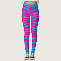 Leggings voor roze blauwdruk