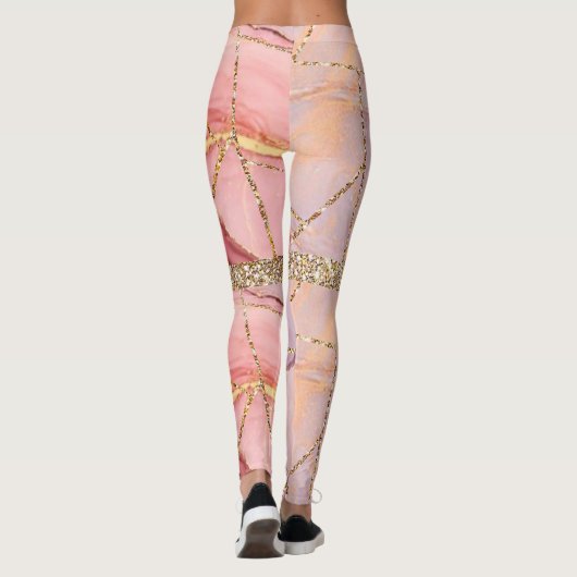 Leggings voor roze chick Sport (Achterkant)