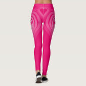 Leggings voor roze hart (Achterkant)