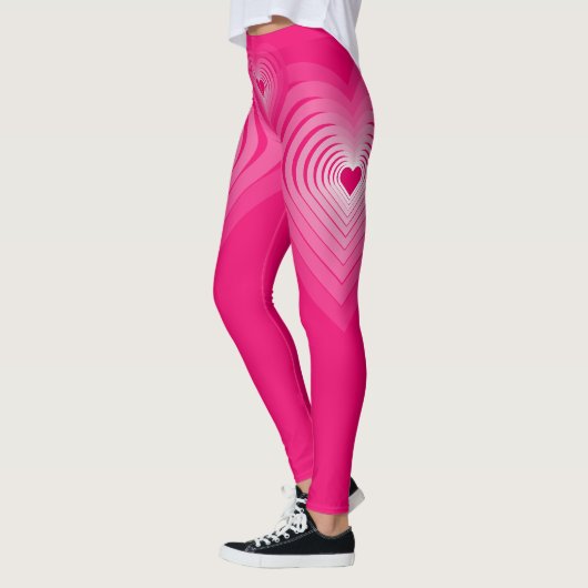 Leggings voor roze hart (Links)