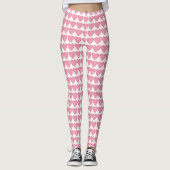 Leggings voor roze hart (Voorkant)