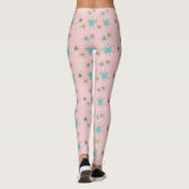 Leggings voor roze isomische stookolie (Achterkant)