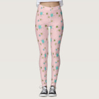 Leggings voor roze isomische stookolie