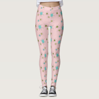 Leggings voor roze isomische stookolie