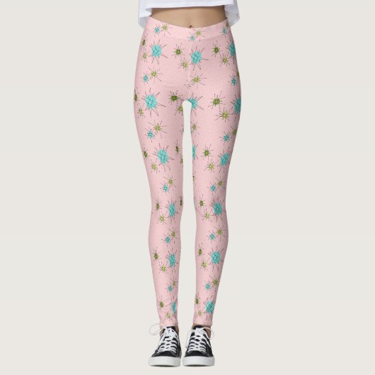 Leggings voor roze isomische stookolie (Voorkant)