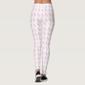 Leggings voor roze koolstofbewustmaking (Achterkant)