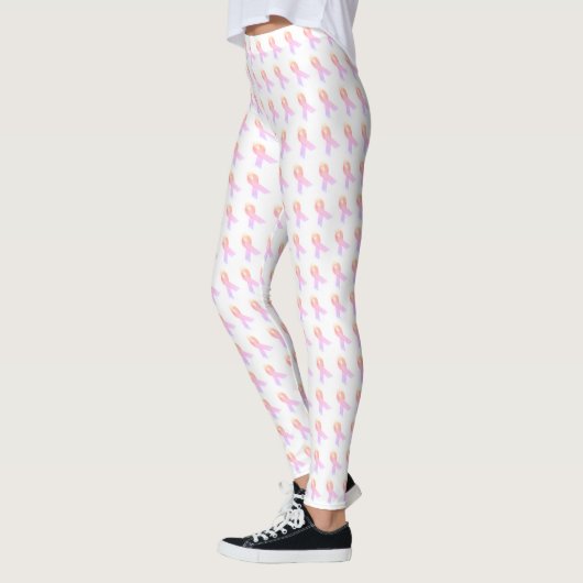 Leggings voor roze koolstofbewustmaking (Links)