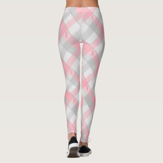 Leggings voor roze lint geponste BC (Achterkant)