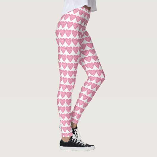 Leggings voor roze Valentijn (Rechts)