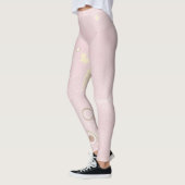 Leggings voor roze vlinder (Links)
