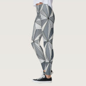 Leggings voor Silver Geo-ontwerp (Links)