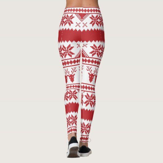 leggings voor sinterklare kerstdagen (Achterkant)