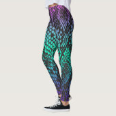 Leggings voor snakeskin met meerdere kleuren (Links)