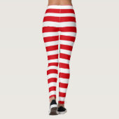 Leggings voor snoepsuikerriet en Holly Festive-ker (Achterkant)