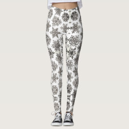 Leggings VOOR SNOWFLAKE VOOR WINTER EN CHRISTMAS