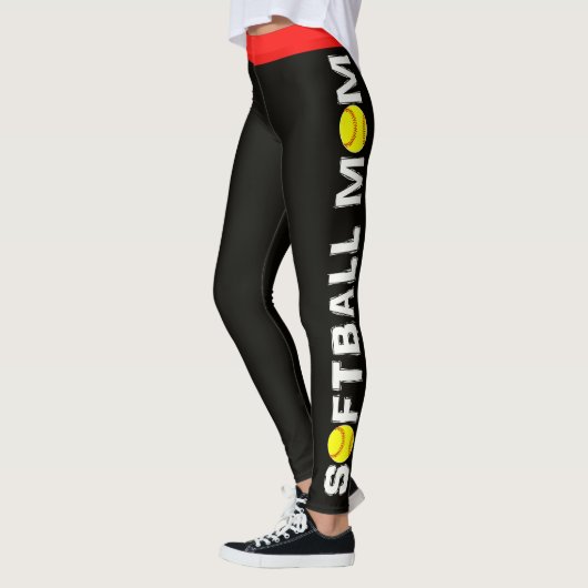 Leggings voor Softball-gebold ontwerp (Links)