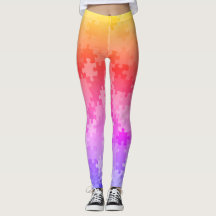 Leggings voor soonsopgang Ombre Puzzle