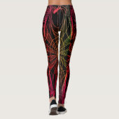 Leggings voor spinnen en webs (Achterkant)