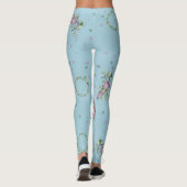 LEGGINGS VOOR SPRINGLICHTBLAUW (Achterkant)