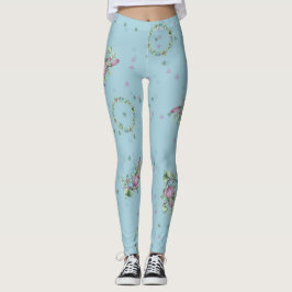 LEGGINGS VOOR SPRINGLICHTBLAUW