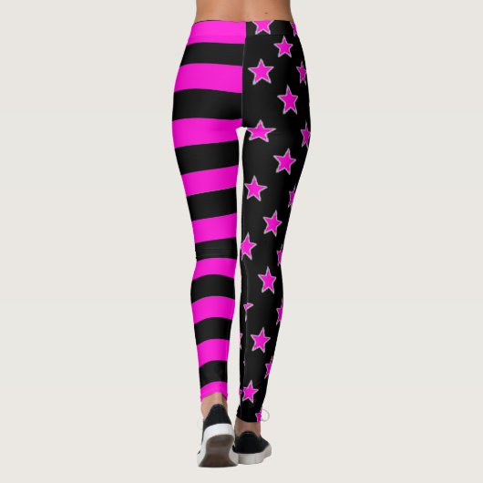 Leggings voor sterren en strips (Achterkant)